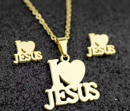 Love jesus necklace and - i,