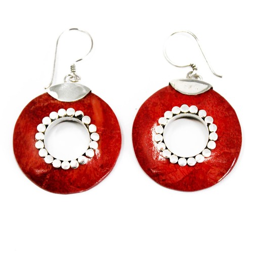 925 silver earrings - earrings, do-nuts