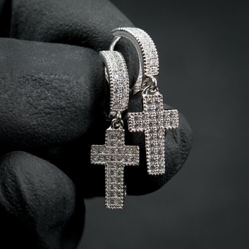 Iced men sterling - men's, silver