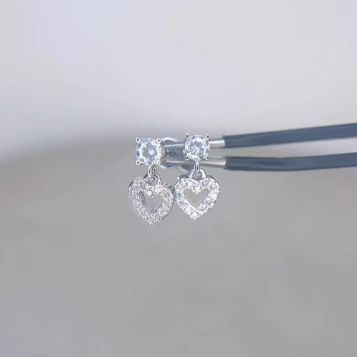 925 sterling silver love - silver, heart