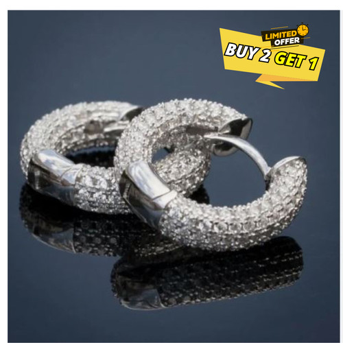 925 sterling silver hoop - 925,