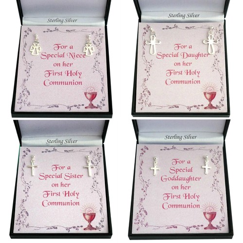 Sterling silver earrings - silver, for