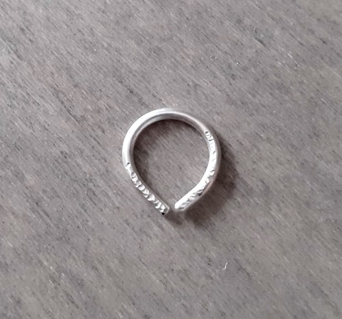 Teardrop hoop earrings for