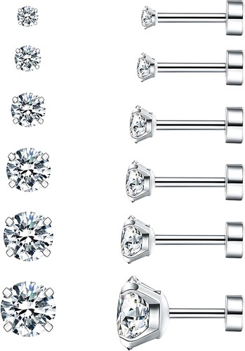 Pairs hypoallergenic stud - pairs,